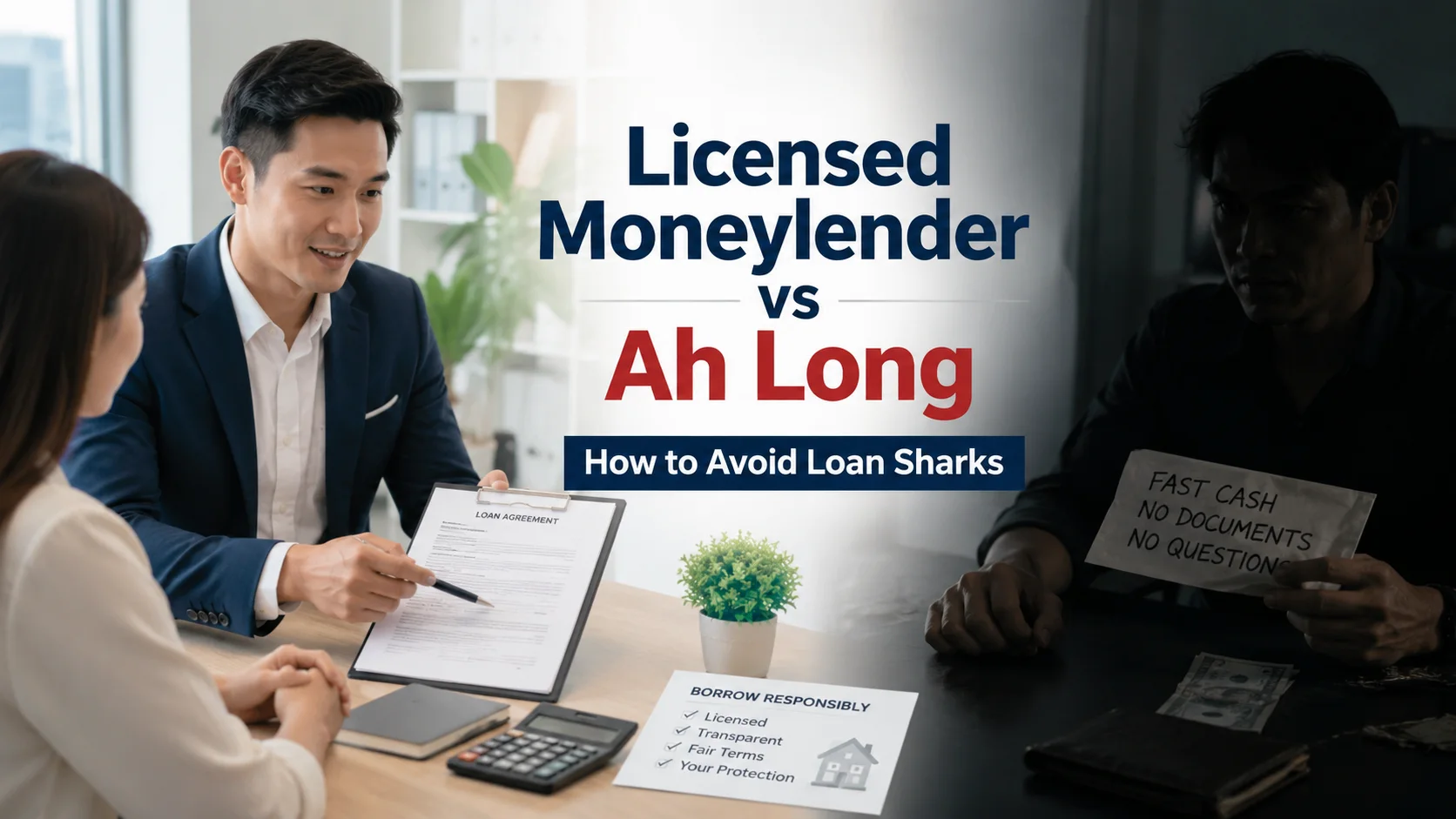 Pemberi Pinjam Wang Berlesen vs Ah Long: Cara Elak Loan Shark - TW Kembara