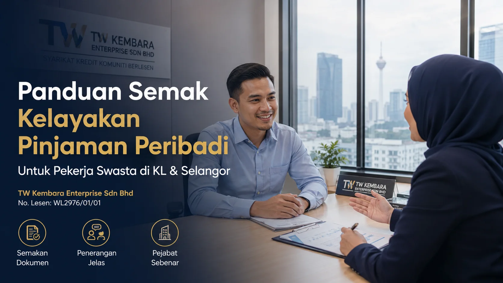 Personal Loan for Private Sector Employees in KL & Selangor: Eligibility Check Guide - TW Kembara